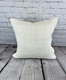 20 x 20 Hemp Pillow Turkish Cushion Natural Grayish White Pillow Cushion Cover #6554