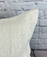 20 x 20 Hemp Pillow Turkish Cushion Natural Grayish White Pillow Cushion Cover #6554