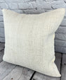 20 x 20 Hemp Pillow Turkish Cushion Natural Grayish White Pillow Cushion Cover #6553