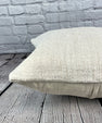 20 x 20 Hemp Pillow Turkish Cushion Natural Grayish White Pillow Cushion Cover #6553