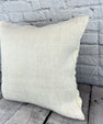 20 x 20 Hemp Pillow Turkish Cushion Natural Grayish White Pillow Cushion Cover #6502