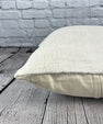 20 x 20 Hemp Pillow Turkish Cushion Natural Grayish White Pillow Cushion Cover #6502