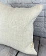 20 x 20 Hemp Pillow Turkish Cushion Natural Grayish White Pillow Cushion Cover #6504