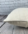 20 x 20 Hemp Pillow Turkish Cushion Natural Grayish White Pillow Cushion Cover #6504