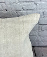 20 x 20 Hemp Pillow Turkish Cushion Natural Grayish White Pillow Cushion Cover #6505