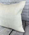 20 x 20 Hemp Pillow Turkish Cushion Natural Grayish White Pillow Cushion Cover #6508
