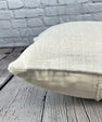 20 x 20 Hemp Pillow Turkish Cushion Natural Grayish White Pillow Cushion Cover #6508