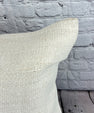 20 x 20 Hemp Pillow Turkish Cushion Natural Grayish White Pillow Cushion Cover #6510