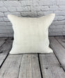 20 x 20 Hemp Pillow Turkish Cushion Natural Grayish White Pillow Cushion Cover #6604
