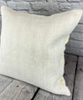 20 x 20 Hemp Pillow Turkish Cushion Natural Grayish White Pillow Cushion Cover #6604