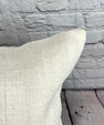 20 x 20 Hemp Pillow Turkish Cushion Natural Grayish White Pillow Cushion Cover #6604