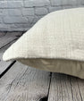 20 x 20 Hemp Pillow Turkish Cushion Natural Grayish White Pillow Cushion Cover #6604