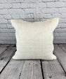 20 x 20 Hemp Pillow Turkish Cushion Natural Grayish White Pillow Cushion Cover #6605