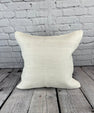 20 x 20 Hemp Pillow Turkish Cushion Natural Grayish White Pillow Cushion Cover #6606