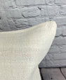 20 x 20 Hemp Pillow Turkish Cushion Natural Grayish White Pillow Cushion Cover #6606