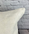 20 x 20 Hemp Pillow Turkish Cushion Natural Grayish White Pillow Cushion Cover #6608