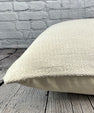 20 x 20 Hemp Pillow Turkish Cushion Natural Grayish White Pillow Cushion Cover #6608