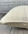 20 x 20 Hemp Pillow Turkish Cushion Natural Grayish White Pillow Cushion Cover #6610