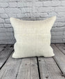 20 x 20 Hemp Pillow Turkish Cushion Natural Grayish White Pillow Cushion Cover #6557