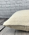 20 x 20 Hemp Pillow Turkish Cushion Natural Grayish White Pillow Cushion Cover #6560