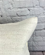 20 x 20 Hemp Pillow Turkish Cushion Natural Grayish White Pillow Cushion Cover #6603