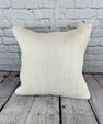 20 x 20 Hemp Pillow Turkish Cushion Natural Grayish White Pillow Cushion Cover #6581