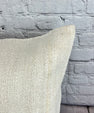 20 x 20 Hemp Pillow Turkish Cushion Natural Grayish White Pillow Cushion Cover #6581