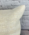 20 x 20 Hemp Pillow Turkish Cushion Natural Grayish White Pillow Cushion Cover #6567