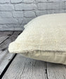 20 x 20 Hemp Pillow Turkish Cushion Natural Grayish White Pillow Cushion Cover #6568