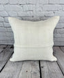 20 x 20 Hemp Pillow Turkish Cushion Natural Grayish White Pillow Cushion Cover #6573