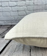 20 x 20 Hemp Pillow Turkish Cushion Natural Grayish White Pillow Cushion Cover #6573