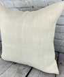 20 x 20 Hemp Pillow Turkish Cushion Natural Grayish White Pillow Cushion Cover #6574