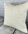 20 x 20 Hemp Pillow Turkish Cushion Natural Grayish White Pillow Cushion Cover #6575