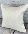20 x 20 Hemp Pillow Turkish Cushion Natural Grayish White Pillow Cushion Cover #6586