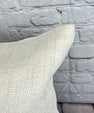 20 x 20 Hemp Pillow Turkish Cushion Natural Grayish White Pillow Cushion Cover #6586