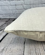 20 x 20 Hemp Pillow Turkish Cushion Natural Grayish White Pillow Cushion Cover #6586