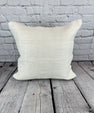 20 x 20 Hemp Pillow Turkish Cushion Natural Grayish White Pillow Cushion Cover #6591