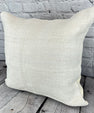 20 x 20 Hemp Pillow Turkish Cushion Natural Grayish White Pillow Cushion Cover #6591