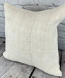 20 x 20 Hemp Pillow Turkish Cushion Natural Grayish White Pillow Cushion Cover #6485