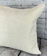 20 x 20 Hemp Pillow Turkish Cushion Natural Grayish White Pillow Cushion Cover #6490