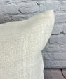 20 x 20 Hemp Pillow Turkish Cushion Natural Grayish White Pillow Cushion Cover #6493