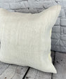 20 x 20 Hemp Pillow Turkish Cushion Natural Grayish White Pillow Cushion Cover #6497