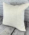 20 x 20 Hemp Pillow Turkish Cushion Natural Grayish White Pillow Cushion Cover #6499