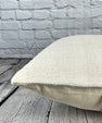 20 x 20 Hemp Pillow Turkish Cushion Natural Grayish White Pillow Cushion Cover #6499