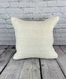 20 x 20 Hemp Pillow Turkish Cushion Natural Grayish White Pillow Cushion Cover #6500