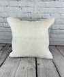20 x 20 Hemp Pillow Turkish Cushion Natural Grayish White Pillow Cushion Cover #6479