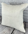20 x 20 Hemp Pillow Turkish Cushion Natural Grayish White Pillow Cushion Cover #6479