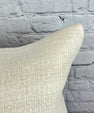 20 x 20 Hemp Pillow Turkish Cushion Natural Grayish White Pillow Cushion Cover #6481