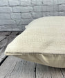 20 x 20 Hemp Pillow Turkish Cushion Natural Grayish White Pillow Cushion Cover #6481