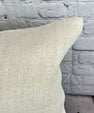 20 x 20 Hemp Pillow Turkish Cushion Natural Grayish White Pillow Cushion Cover #6482